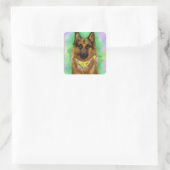 STICKER CARRÉ BERGER ALLEMAND     (Sac)