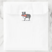 Sticker Carré Berger australien AUSSIE-M (Sac)