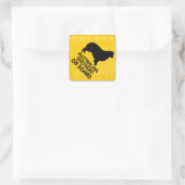 Sticker Carré Berger australien Xing (Sac)