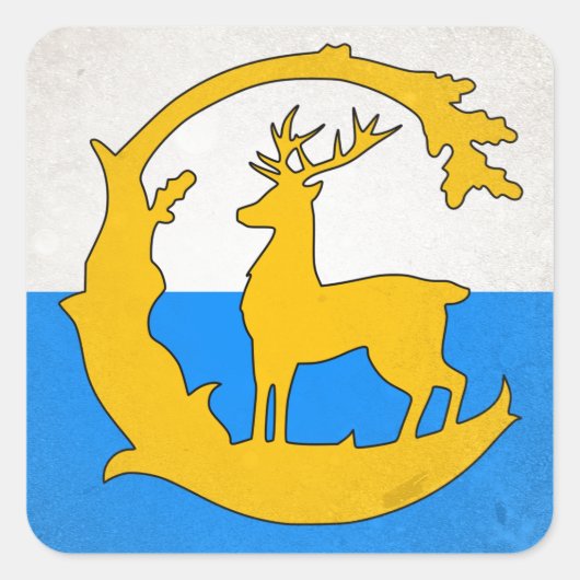 Sticker Carré Berkshire (Devant)