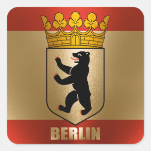 Sticker Carré Berlin