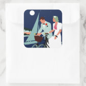 Sticker Carré Bermudes (Sac)