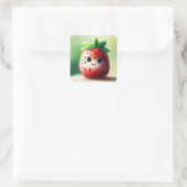 Sticker Carré Berry Bouncer (Sac)