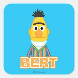 Sticker Carré Bert Classic Style