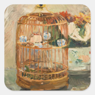 Sticker Carré Berthe Morisot - La Cage