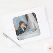 Sticker Carré Berthe Morisot - Le berceau (Enveloppe)