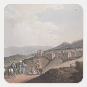 Sticker Carré Bethlehem en Palestine, View of the Principal Part