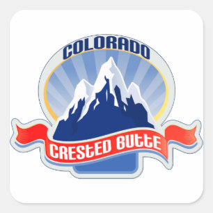 Sticker Carré Beurre de Crête Colorado