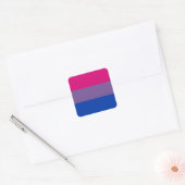 Sticker Carré Bi Flag Flies (Enveloppe)
