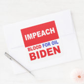 Sticker Carré Biden d'huile d'huile (Enveloppe)
