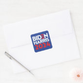 Sticker Carré Biden Harris 2024 (Enveloppe)