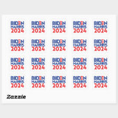 STICKER CARRÉ BIDEN HARRIS 2024 (Feuille)