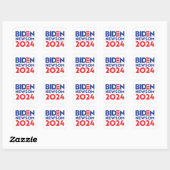 Sticker Carré Biden Newsom 2024 (Feuille)