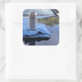 Sticker Carré bières blues (Sac)