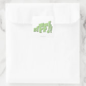 STICKER CARRÉ BIFF ! ! ! (Sac)