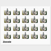 Sticker Carré Big Ben Londres Angleterre (Feuille)