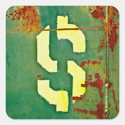 Sticker Carré Big Bucks (Devant)