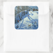 Sticker Carré Big Snowball Zermatt (Sac)