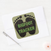Sticker Carré Bigfoot Tracker (Enveloppe)