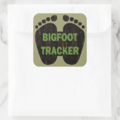 Sticker Carré Bigfoot Tracker (Sac)