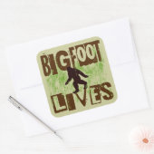 Sticker Carré Bigfoot vit (Enveloppe)