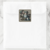 Sticker Carré BILBO BAGGINS™, Gandalf, THORIN OAKENSHIELD™ (Sac)