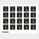 Sticker Carré Billiard Chick #4 (Feuille)