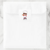 Sticker Carré Billy the Chef Masterchef Print  (Sac)