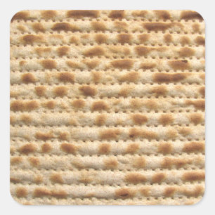 Sticker Carré Biscuit Matzah