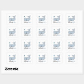 STICKER CARRÉ BISEXUWHALE (Feuille)