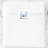 STICKER CARRÉ BISEXUWHALE (Sac)