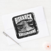 Sticker Carré Bismarck (Enveloppe)
