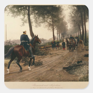 Sticker Carré Bismarck et napoléon