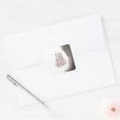 Sticker Carré Bismillah Calligraphie islamique, calligraphie ara (Enveloppe)