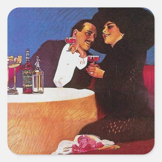 Sticker Carré Bitter Pastore (Devant)