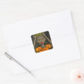 Sticker Carré Black Lives Matt Afro Queen Art original (Enveloppe)