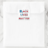 Sticker Carré Black Lives Matter BLM (Sac)