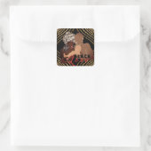 Sticker Carré Black Love (Sac)