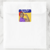 Sticker Carré Black Rosie-Weve L'A Fait (Sac)