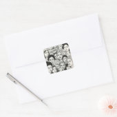 Sticker Carré Black & White Paintings Celebrating Diversity  (Enveloppe)