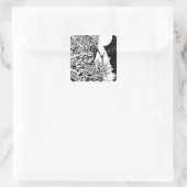 Sticker Carré Blackest Night Group et Moon 2 (Sac)