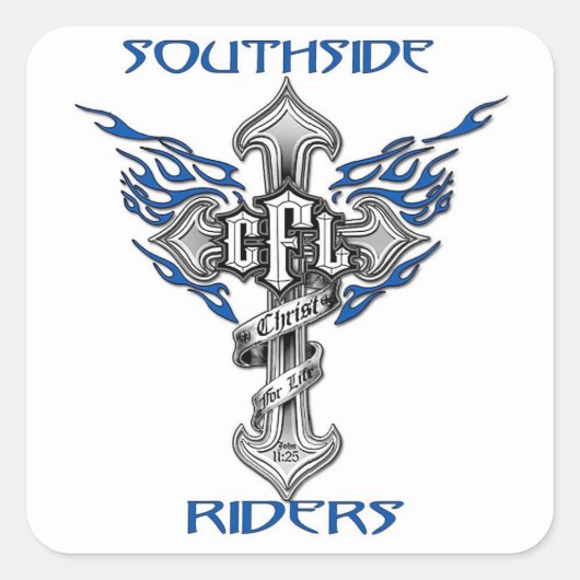 Sticker - Carré blanc 1.5x1.5 (Devant)