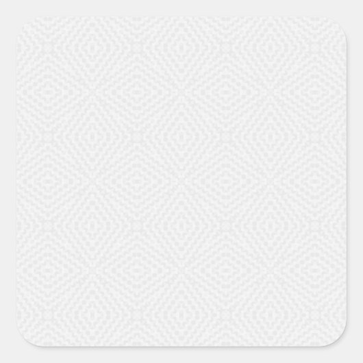 Sticker Carré Blanc solide texturé. (Devant)