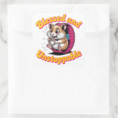 Sticker Carré Blessed And Unstoppable (Sac)