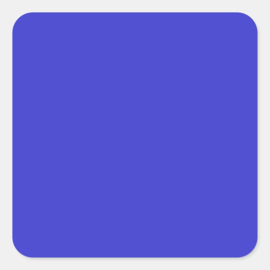 Sticker Carré Bleu (Devant)