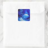 STICKER CARRÉ BLEU BLEU MOON (Sac)