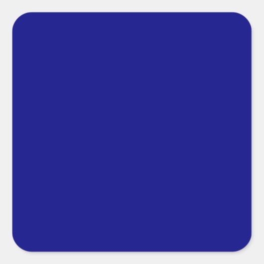 Sticker Carré Bleu marine (Devant)