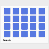 Sticker Carré Bleu royal (Feuille)