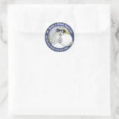 Sticker Carré Blind Squirrel Golf (Sac)