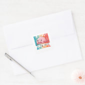 Sticker Carré Blobfish Is My Spirit Animal - Drôle Blobfish (Enveloppe)